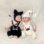 【66-90cm】サロペット ベビー ハロウィン 小悪魔