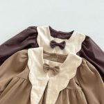 【73-100cm】ワンピース ベビー レトロ プリンセス - 画像 (20)