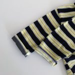 【90-130cm】長袖Tシャツ 男の子 ボーダー柄 ポロシャツ - 画像 (10)