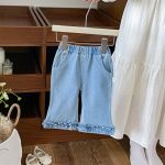 【73-100cm】パンツ ベビー ストレッチ デニム - 画像 (7)