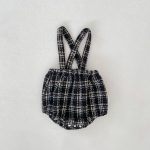 【66-90cm】サロペット ベビー チェック カジュアル - 画像 (10)
