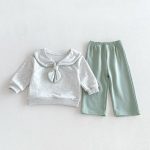 【73-110cm】トップス＆パンツ 女の子 カジュアル おしゃれ - 画像 (3)