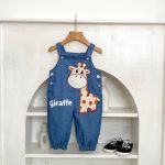 【73-110cm】サロペット ベビー デニム 通園・お出かけに - 画像 (12)