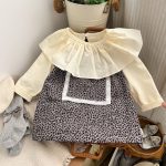 【73-100cm】シャツorワンピース ベビー 可愛い ヒョウ柄 - 画像 (6)