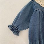 【66-90cm】ロンパース ベビー デニム プリンセス - 画像 (12)