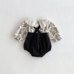 【66-100cm】Ｔシャツ＆サロペット ベビー フラワー おしゃれ - 画像 (8)