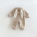 【66-90cm】ロンパース ベビー もこもこ ウサギ - 画像 (6)