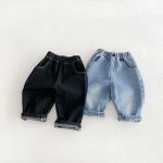 【73-100cm】パンツ ベビー カジュアル デニム - 画像 (2)