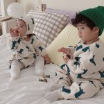 【66-90cm】ロンパース ベビー 韓国風 恐竜柄 - 画像 (14)