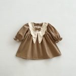 【73-100cm】ワンピース ベビー レトロ プリンセス - 画像 (7)