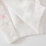 【66-90cm】ロンパース ベビー 蝶結び フリル - 画像 (6)