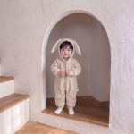 【66-90cm】ロンパース ベビー もこもこ ウサギ - 画像 (12)