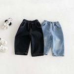 【73-100cm】パンツ ベビー カジュアル デニム - 画像 (8)