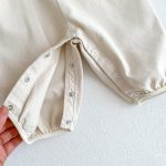 【66-100cm】サロペット ベビー ポケット付き 無地 - 画像 (17)