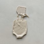 【66-90cm】ロンパース ベビー 韓国風 レトロ 無地 - 画像 (3)