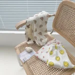 【73-120cm】パンツ ベビー 熊or笑顔柄 虫除け - 画像 (5)