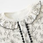 【59-90cm】オールインワン ベビー 可愛い フラワー - 画像 (6)