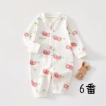 【66-90cm】ロンパース ベビー フラワー シンプル - 画像 (8)