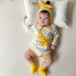 【66-90cm】ロンパース ベビー 可愛い バナナプリント - 画像 (3)