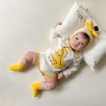 【66-90cm】ロンパース ベビー 可愛い バナナプリント - 画像 (4)