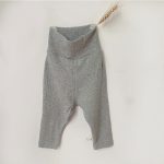 【66-90cm】ロンパースorパンツ ベビー服 リブドット 花柄 - 画像 (9)