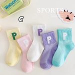 【GOODS】ソックス 5足セット キャンディカラー スポーツ - 画像 (8)