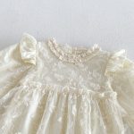 【66-90cm】ロンパース ベビー プリンセス フラワー - 画像 (11)