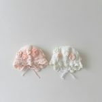 【GOODS】帽子 透かし編み 花柄 ニット - 画像 (3)