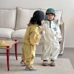 【80-150cm】セットアップ キッズ カジュアル ゆったり - 画像 (11)