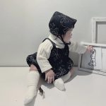【66-90cm】サロペット ベビー 暖かい 無地 - 画像 (9)
