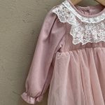 【73-90cm】ロンパース ベビー  レース チュール - 画像 (10)