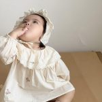 【73-100cm】ブラウスorパンツ ベビー 刺繍 かわいい - 画像 (5)