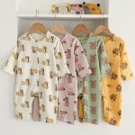 【66-100cm】カバーオール ベビー 可愛い プリント - 画像 (3)