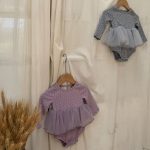 【73-90cm】ロンパース ベビー ドット チュール - 画像 (7)