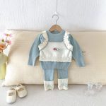 【73-110cm】セットアップ 女の子 可愛い レイヤード - 画像 (10)