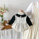 【66-90cm】ロンパース ベビー ドット リボン - 画像 (7)