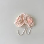 【GOODS】帽子 透かし編み 花柄 ニット - 画像 (7)