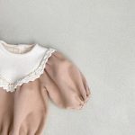 【66-90cm】ロンパース ベビー レトロ プリンセス 暖かい - 画像 (9)