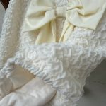 【73-90cm】ロンパース ベビー 蝶結び パフスリーブ - 画像 (8)