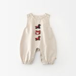【73-120cm】シャツorサロペット 男の子 可愛い 馬刺繡 - 画像 (6)