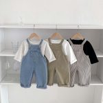 【80-120cm】サロペット キッズ オシャレ ベーシック - 画像 (16)