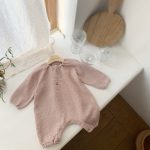【66-100cm】カバーオール ベビー 英字 プリント - 画像 (7)