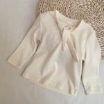 【73-100cm】長袖トップス ワンピース 女の子 ふんわり チュール - 画像 (6)