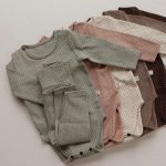 【予約販売】【66-90cm】ロンパース ベビー フリル ドット柄 - 画像 (16)