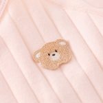 【52-59cm】トップス ベビー クマリブ 無地 - 画像 (6)