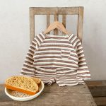 【80-130cm】セットアップ キッズ カジュアル ボーダー - 画像 (16)