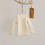 【66-90cm】Tシャツ ベビー 無地 暖かい - 画像 (3)