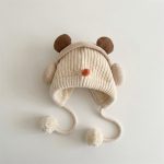 【GOODS】帽子 可愛い ボール付き ニット - 画像 (8)