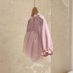 【73-90cm】ロンパース ベビー  レース チュール - 画像 (8)