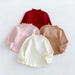 【80-130cm】トップス 女の子 無地 ニット - 画像 (9)